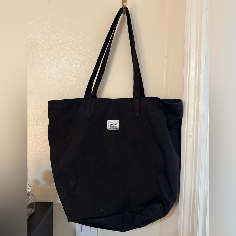 Herschel Supply Co. Black Mica Tote Bag